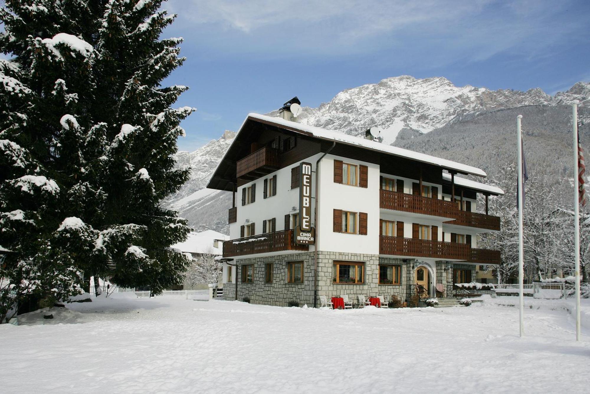 Meuble Cima Bianca Garni Hotel Bormio Exterior photo